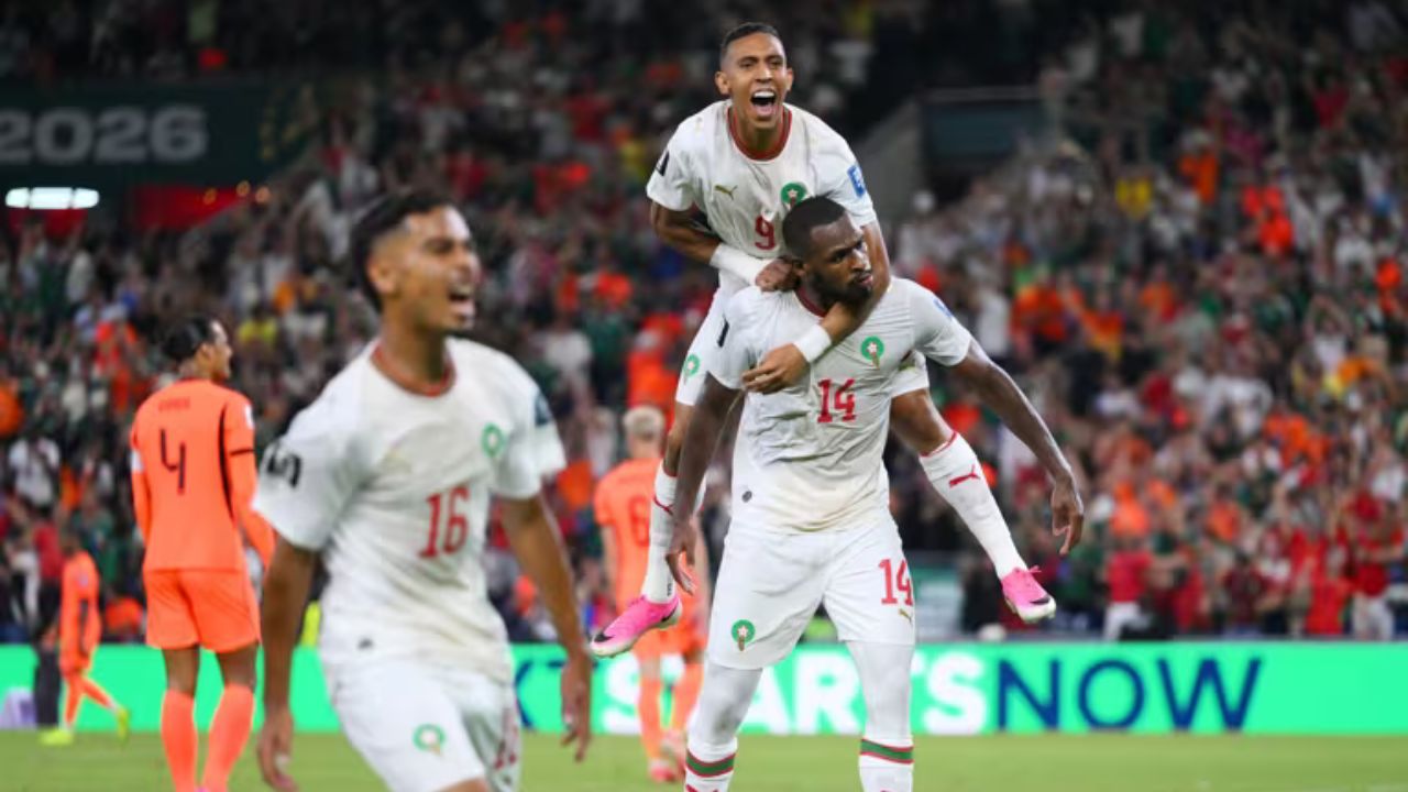 Veja os melhores momentos da classificação do Marrocos sobre a Holanda na Copa
