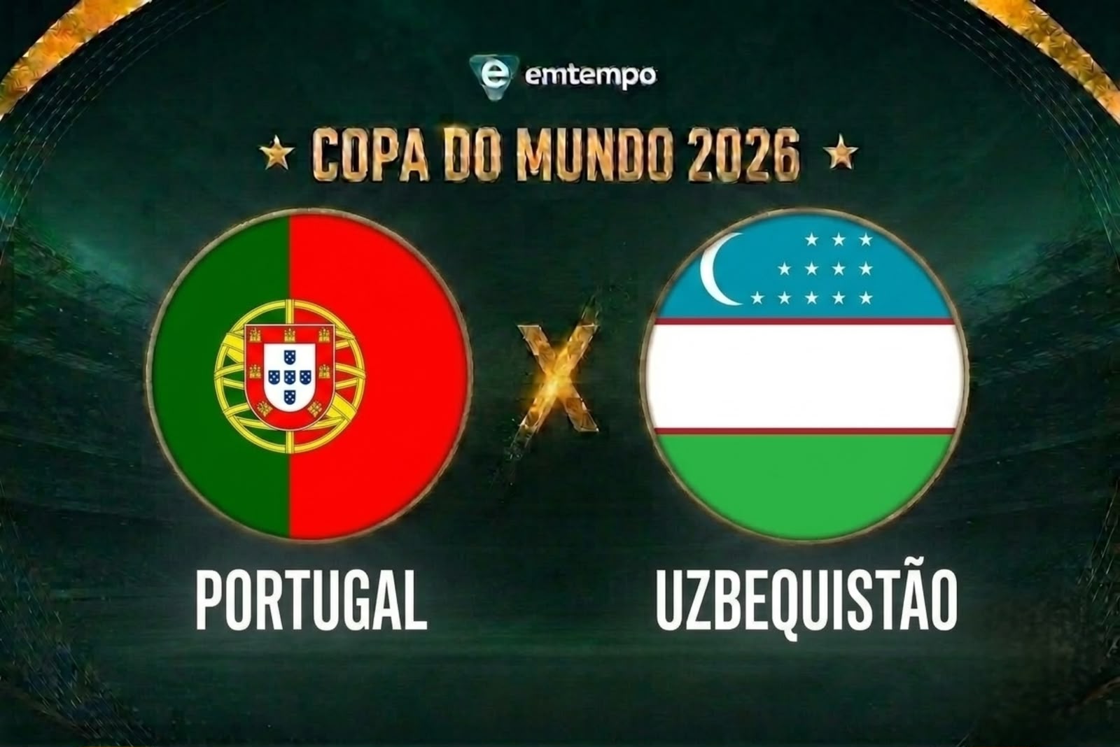 Portugal x Uzbequistão: onde assistir, horário e escalações