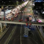 Obra da passarela da Torquato Tapajós altera trânsito e linhas de ônibus em Manaus; confira