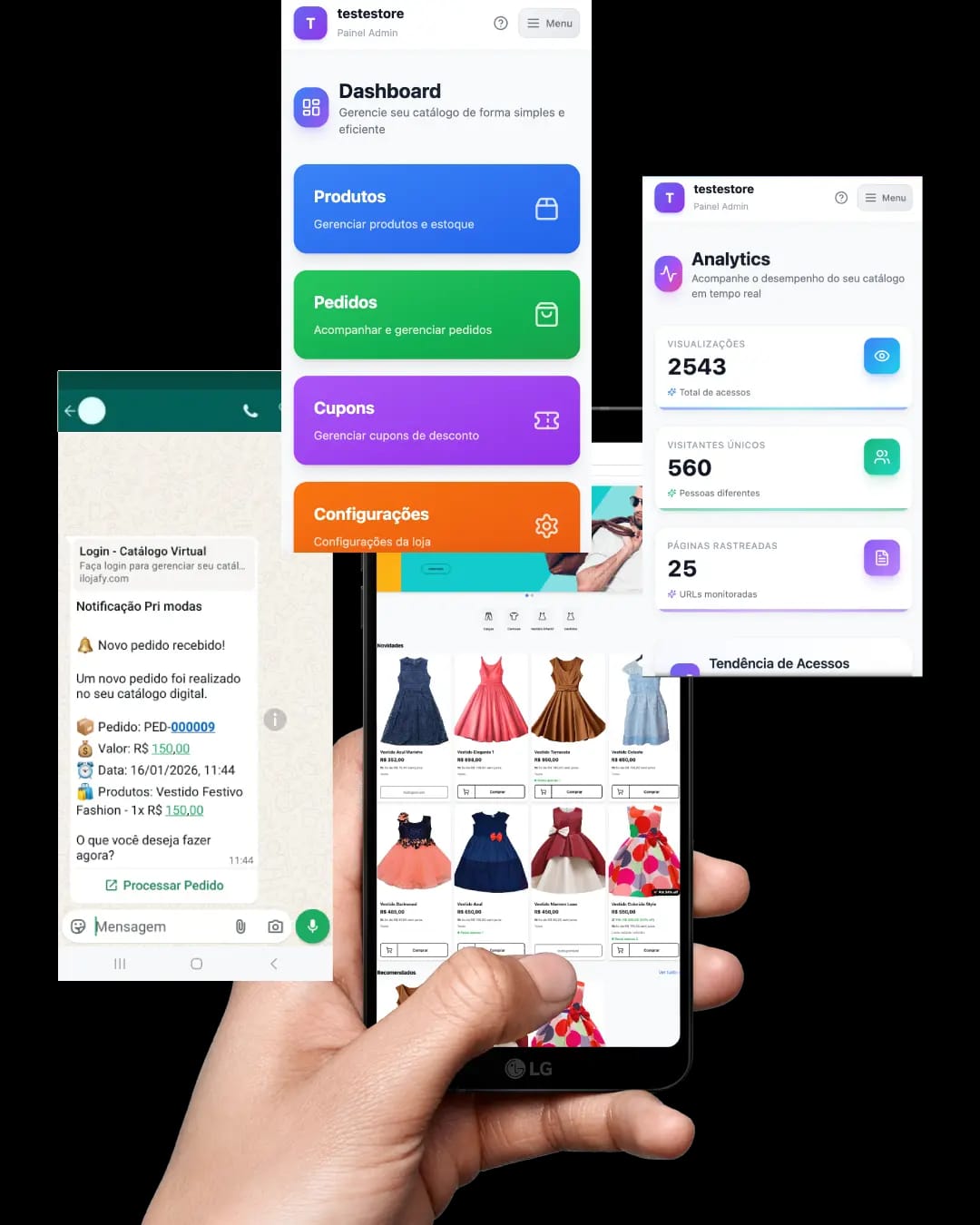 A nova vitrine do pequeno negócio: como o catálogo digital reorganizou as vendas no WhatsApp e no Instagram