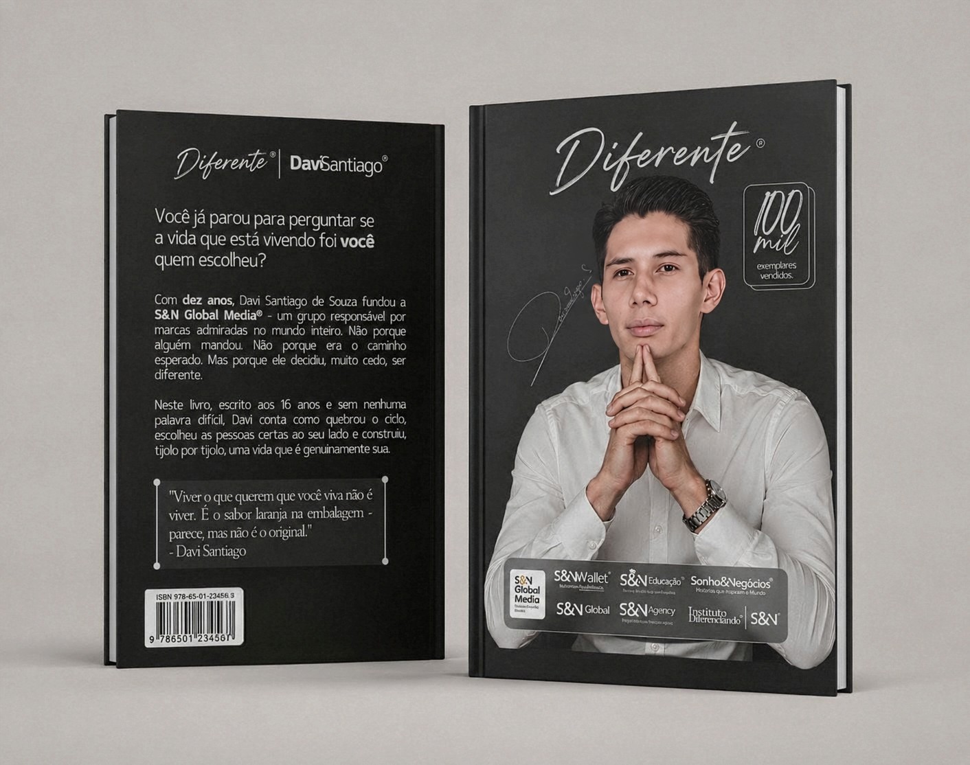 Adotado ao nascer, fundou empresa aos 10 anos – agora conta tudo num livro