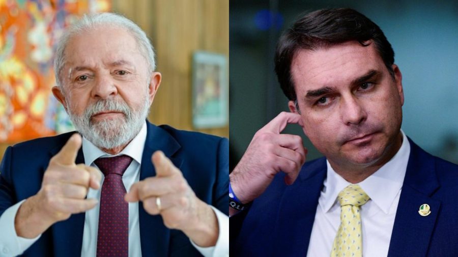 Pesquisa mostra empate entre Lula e Flávio Bolsonaro