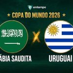 Uruguai x Arábia Saudita: onde assistir, horário e escalações da estreia na Copa