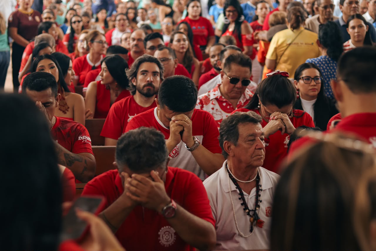 Boi Garantido celebra Missa em Ação de Graças pelo 59° Festival Folclórico de Parintins