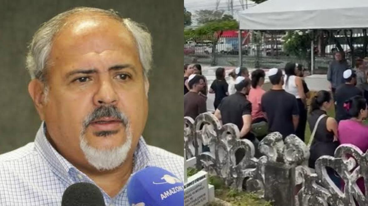 VÍDEO: Sepultamento do neto de Ralph Assayag reúne familiares e comunidade judaica em Manaus