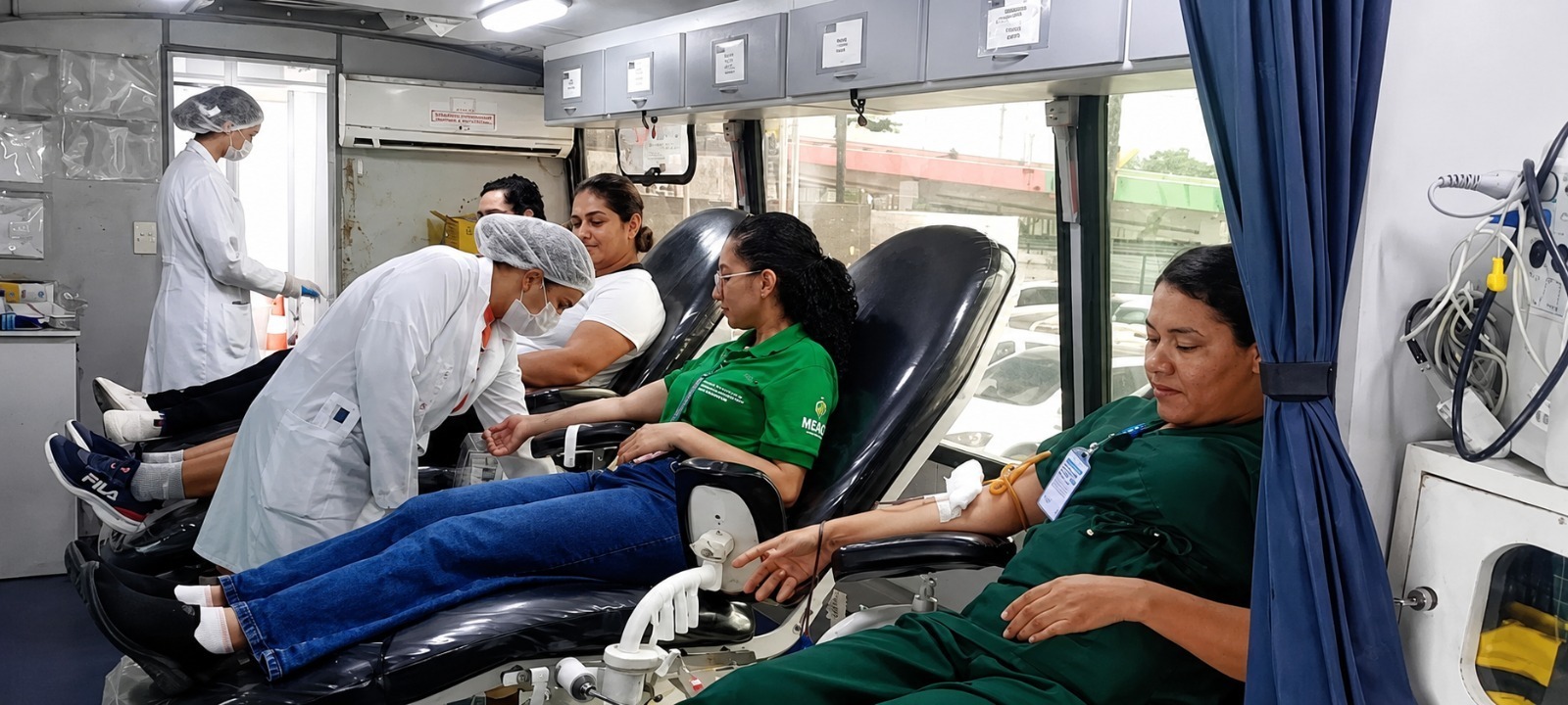HPS Platão Araújo e Hemoam fazem mutirão de doação de sangue nesta quinta HPS Platão Araújo e Hemoam fazem mutirão de doação de sangue nesta quinta