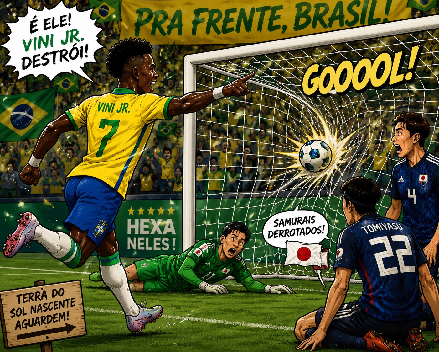 Bola de cristal não ganha Copa! Por isso, pra frente, Brasil!