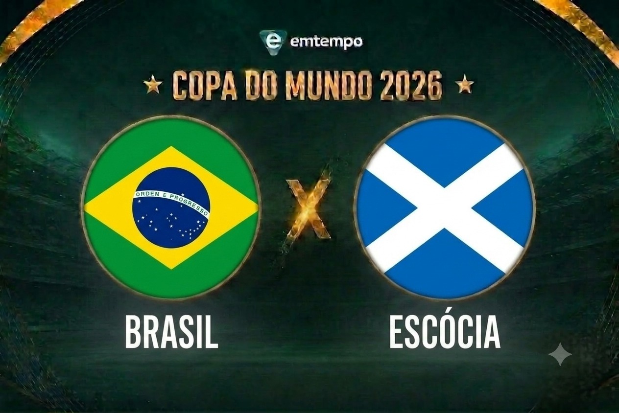 Brasil x Escócia: horário e onde assistir à Copa do Mundo 2026