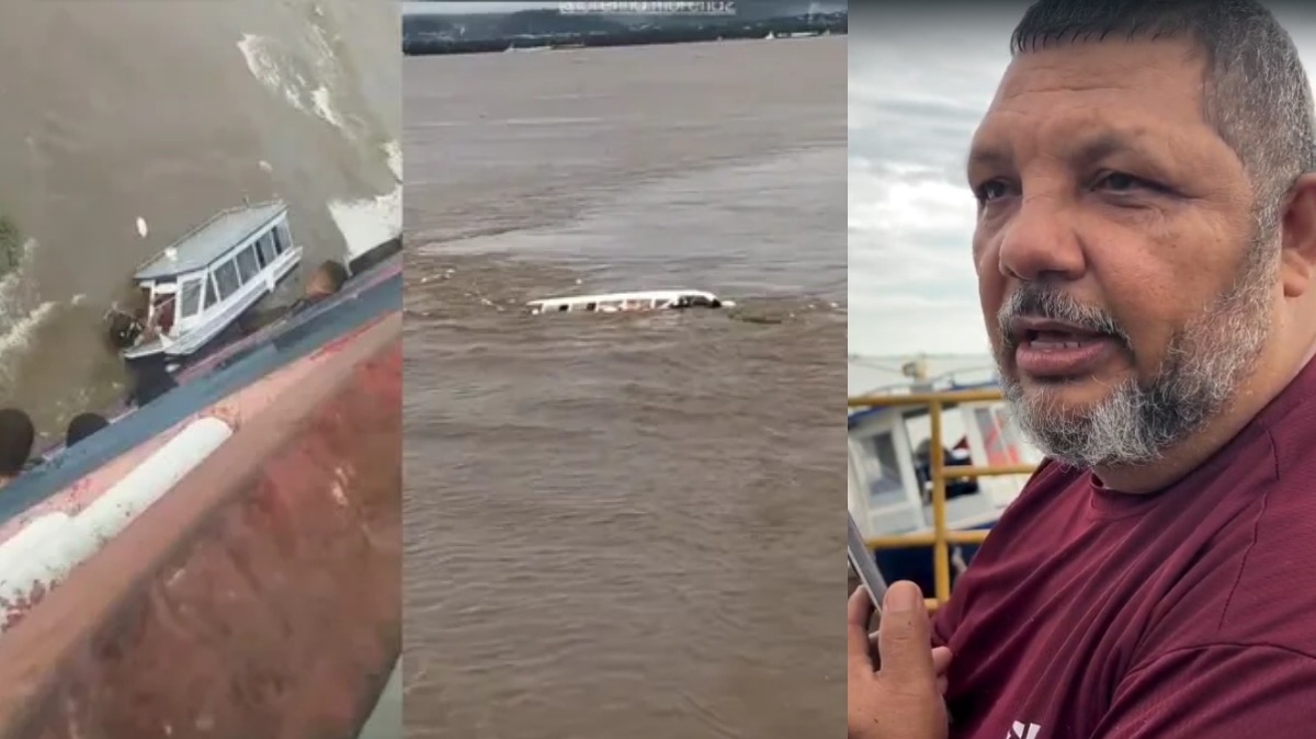 ‘Tentei ajudar e me ferrei’, diz dono de lancha que afundou no Rio Amazonas ‘Tentei ajudar e me ferrei’, diz dono de lancha que afundou no Rio Amazonas