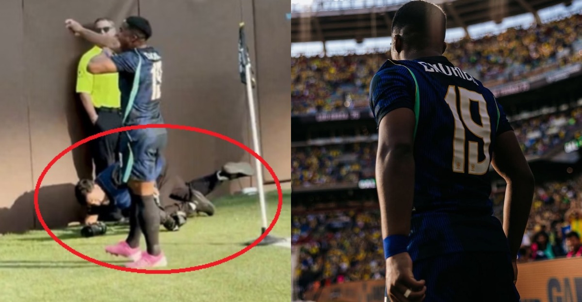 Endrick posta foto de fotógrafo que viralizou após tombo em comemoração de gol; VEJA