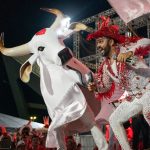 Nem a chuva para o Garantido: último Curral lota Sambódromo antes de Parintins 2026