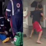 IMAGENS FORTES: Funcionário é morto a facadas durante discussão com morador em residencial na Constantino Nery