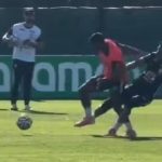VÍDEO: Endrick leva carrinho de Casemiro em treino da Seleção e lance viraliza