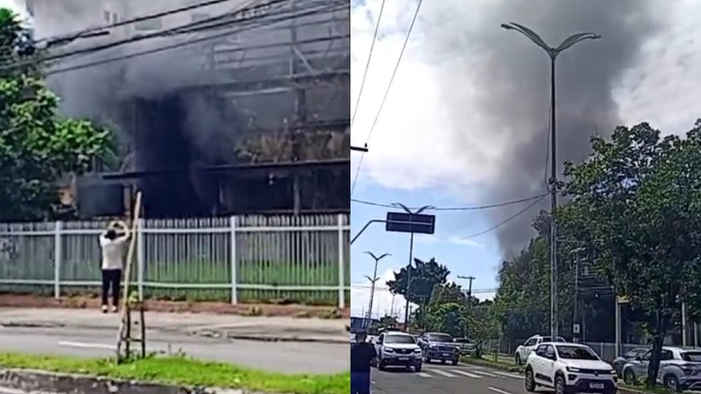 incêndio prédio Correios Aleixo-capa