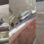 VÍDEO: Lancha afunda ao tentar alcançar balsa para deixar passageiro no Rio Amazonas
