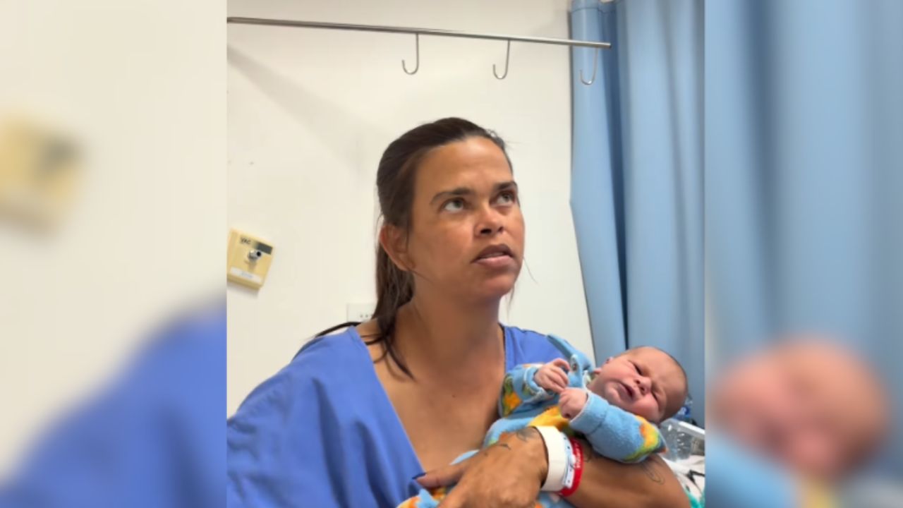VÍDEO: Mulher vai ao hospital com dor nos rins e sai com bebê nos braços; entenda