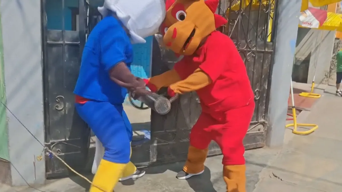 VÍDEO: Policiais se fantasiam de mascote da Copa para prender traficante