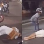 VÍDEO: Suposto ‘racha’ entre carros deixa casal ferido na Avenida Djalma Batista