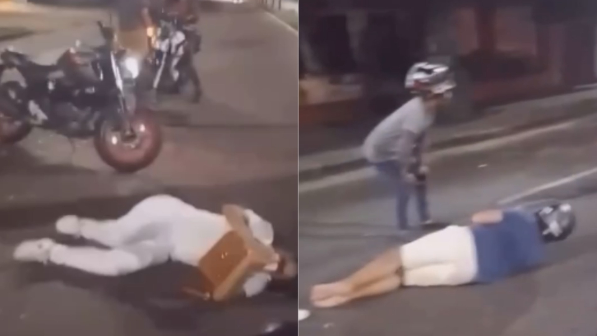 VÍDEO: Suposto ‘racha’ entre carros deixa casal ferido na Avenida Djalma Batista