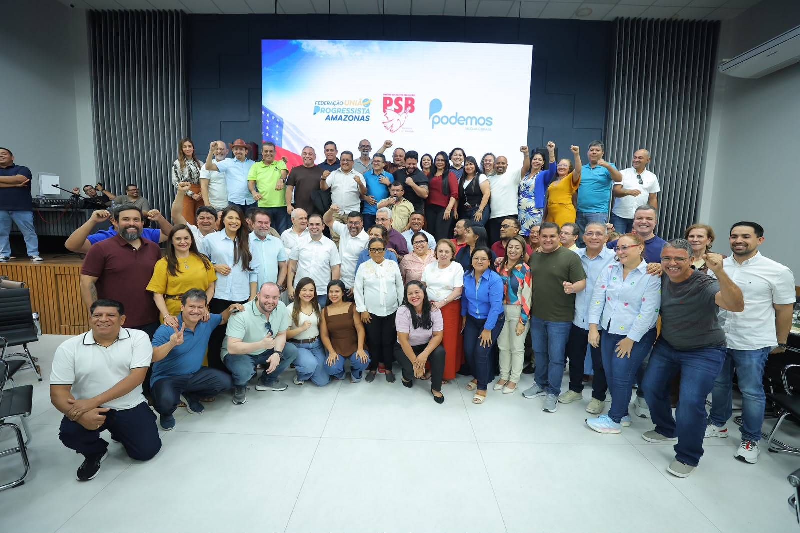 Federação União Progressista, PSB e Podemos anunciam convenção conjunta para o dia 4 de agosto em Manaus Federação União Progressista, PSB e Podemos anunciam convenção conjunta para o dia 4 de agosto em Manaus