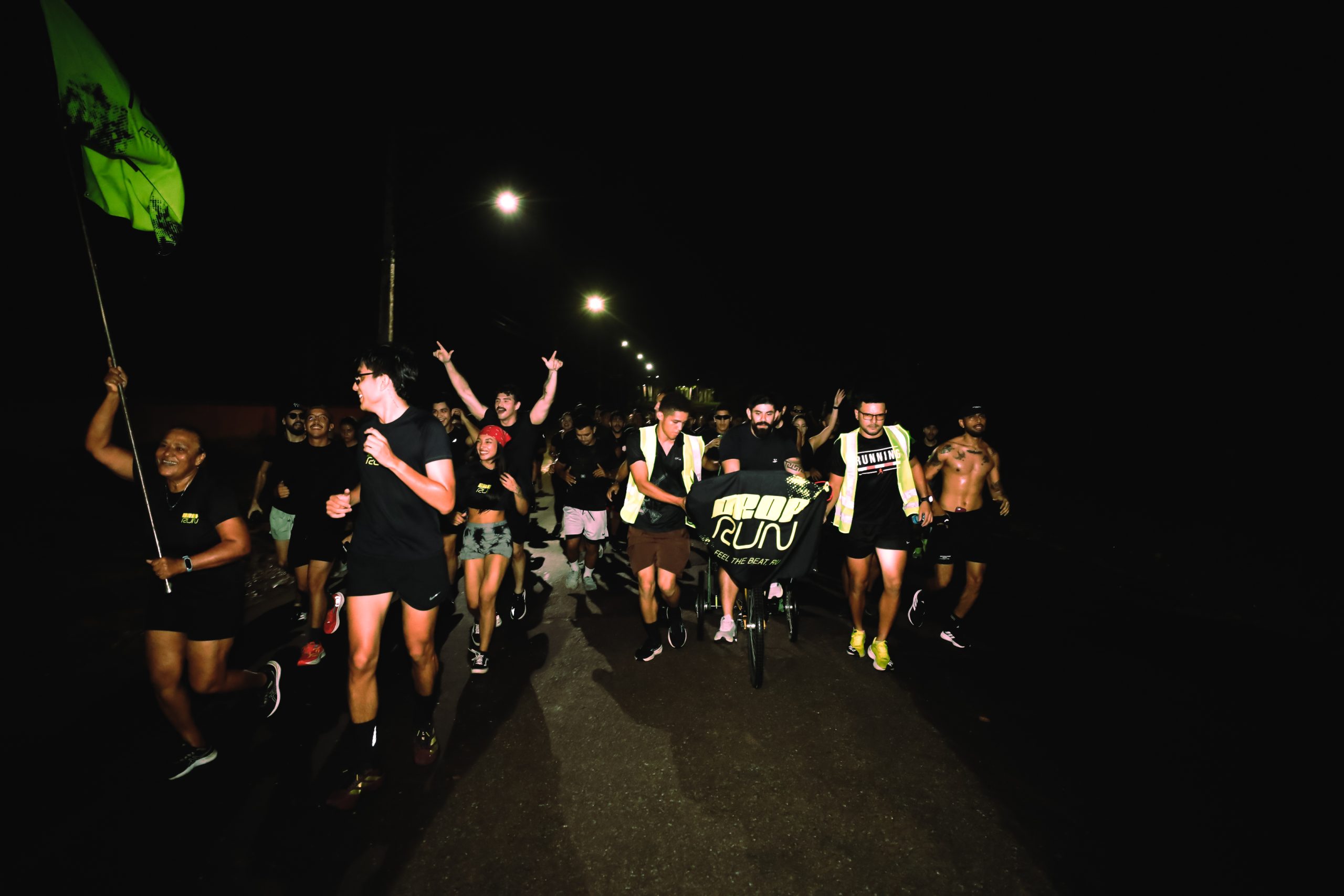 Manaus recebe 2ª edição da Drop Run com corrida noturna, DJs e after; veja como participar