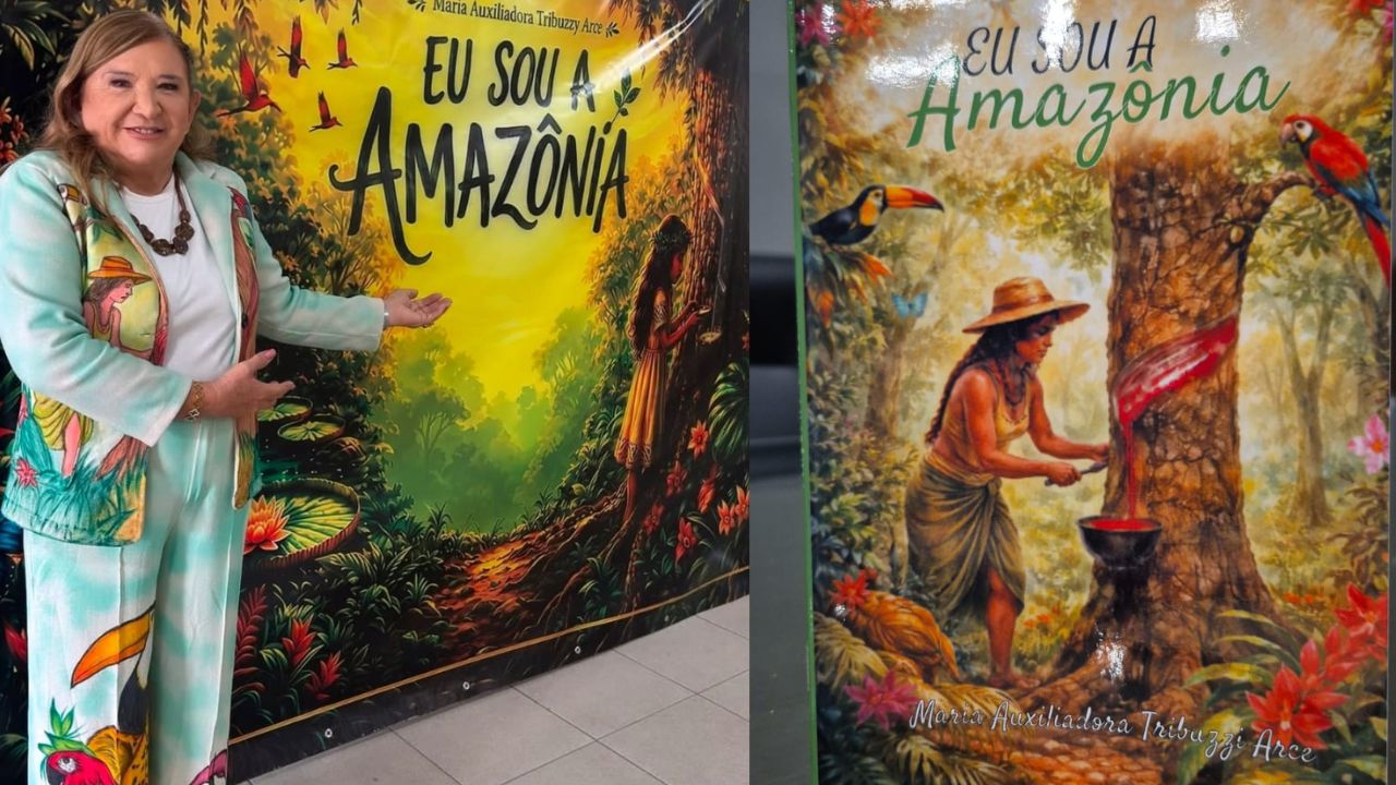 Escritora Maria Auxiliadora Tribuzzi leva a voz da Amazônia ao Museu do Louvre, em Paris