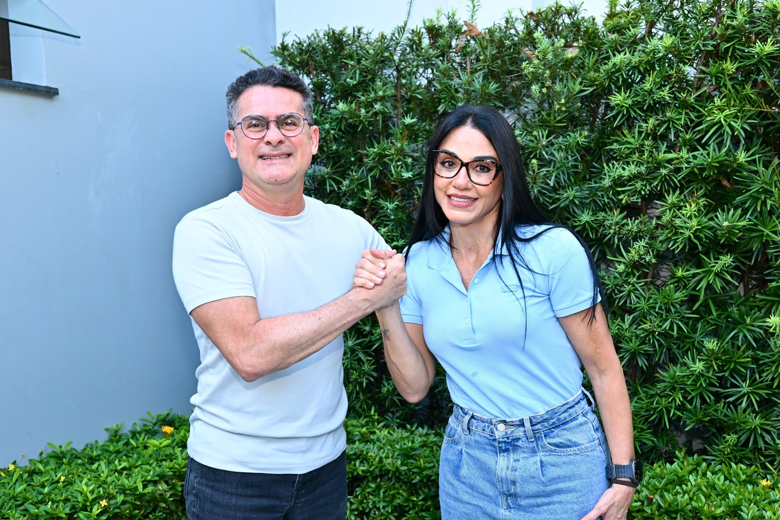 David Almeida anuncia Shádia Fraxe como vice na chapa para Governo do Amazonas