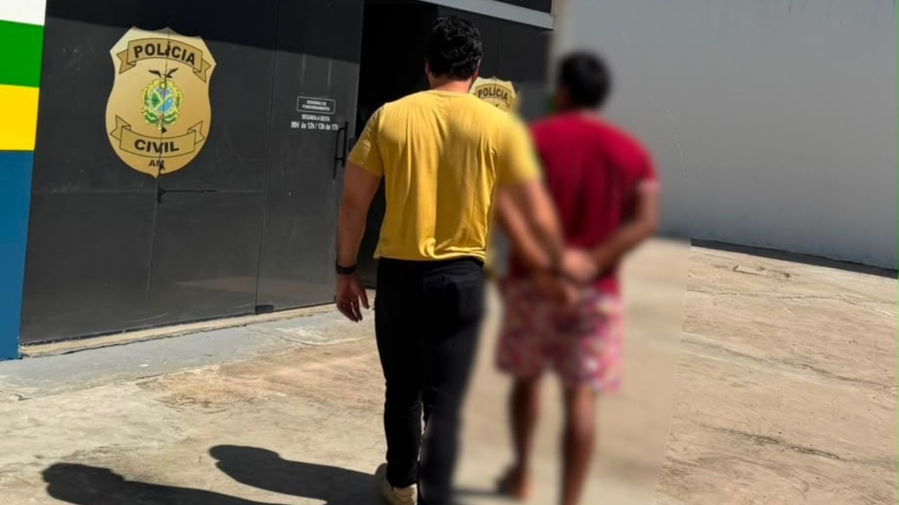 Tio é preso suspeito de estuprar a própria sobrinha de 4 anos no AM