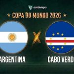 Argentina enfrenta Cabo Verde por vaga nas oitavas; veja onde assistir