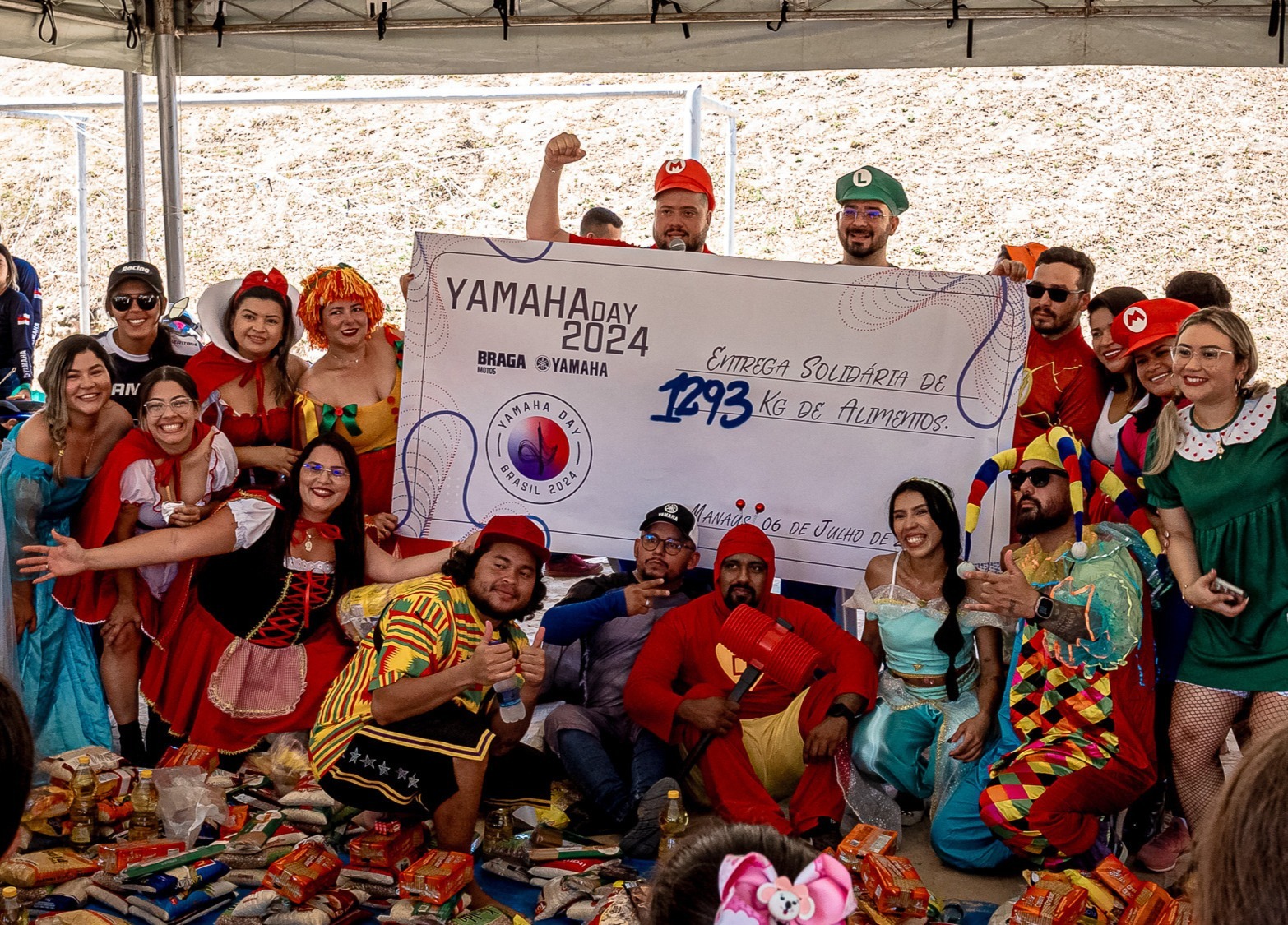 Yamaha Day 2026 reúne motociclistas em ação solidária em Manaus