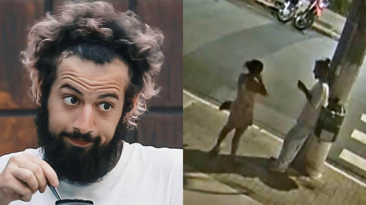 Vídeo mostra Cartolouco dando tapa e encostando cigarro aceso em ex-namorada durante briga