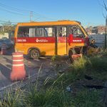 VÍDEO: “Amarelinho” capota e deixa cinco feridos na Zona Leste de Manaus