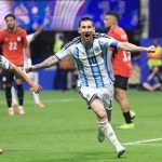 Argentina busca virada histórica sobre o Egito e avança às quartas