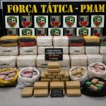 Traficantes perdem depósito com 1,5 tonelada de drogas após confronto com a PM em Manaus