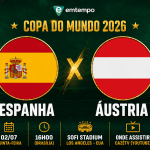 Espanha x Áustria hoje: onde assistir ao vivo, horário e prováveis escalações da Copa