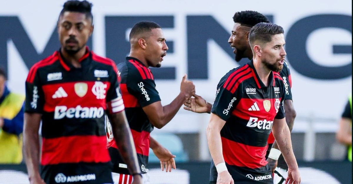 Flamengo abre o placar, mas leva empate do Benfica no fim do 1º tempo