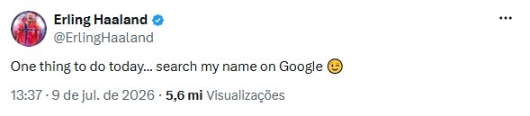 Google Homenageia Haaland com Animação Viking Temática