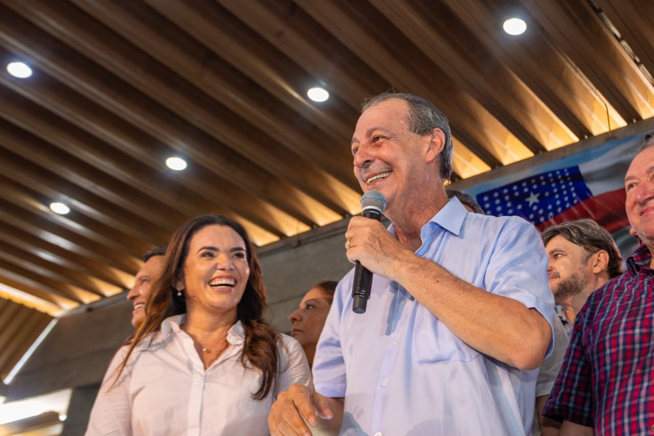 Omar confirma Alessandra como vice e promete novos hospitais e escolas de tempo integral no AM Omar confirma Alessandra como vice e promete novos hospitais e escolas de tempo integral no AM