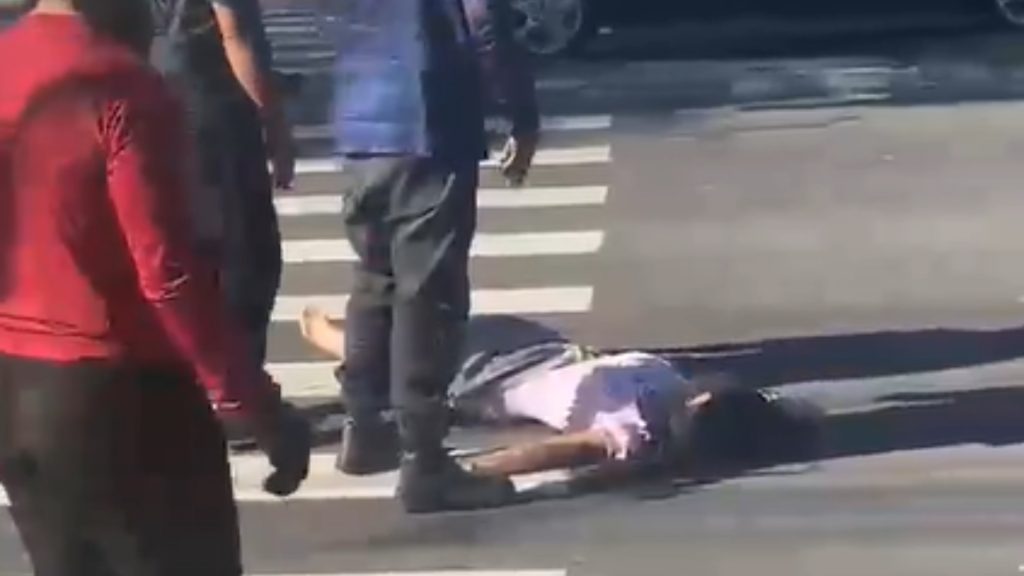 mulher ferida acidente Manaus-capa