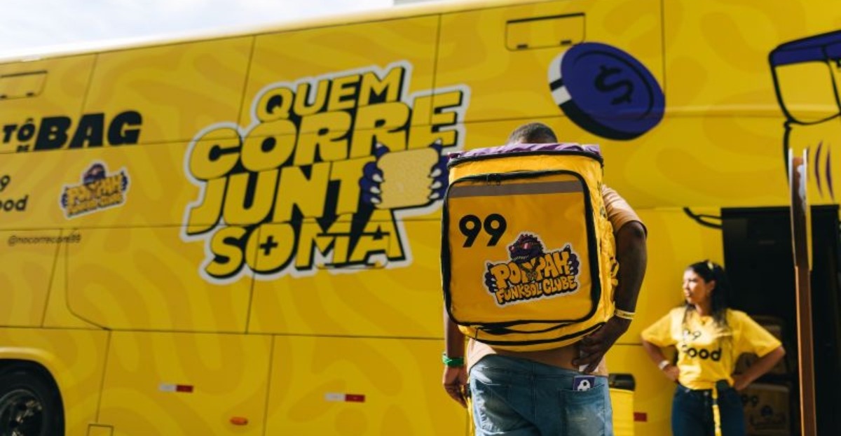 99 reforça apoio a entregadores com novos serviços e campanha com MC Hariel