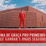 Brahma promete cerveja grátis à torcida do primeiro clube a vencer 5 vezes seguidas
