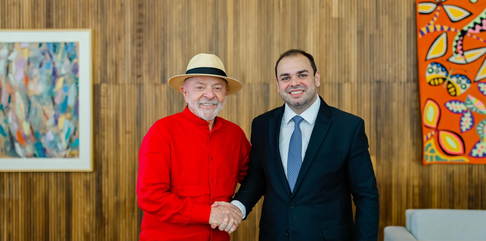 Roberto Cidade se reúne com Lula e busca apoio federal para enfrentar estiagem no Amazonas