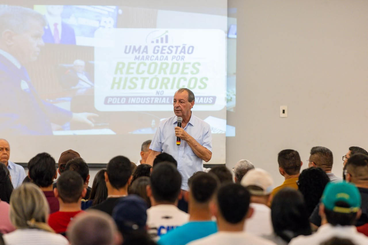 Em encontro com trabalhadores, Omar aposta na Zona Franca para geração de mais empregos nos próximos anos