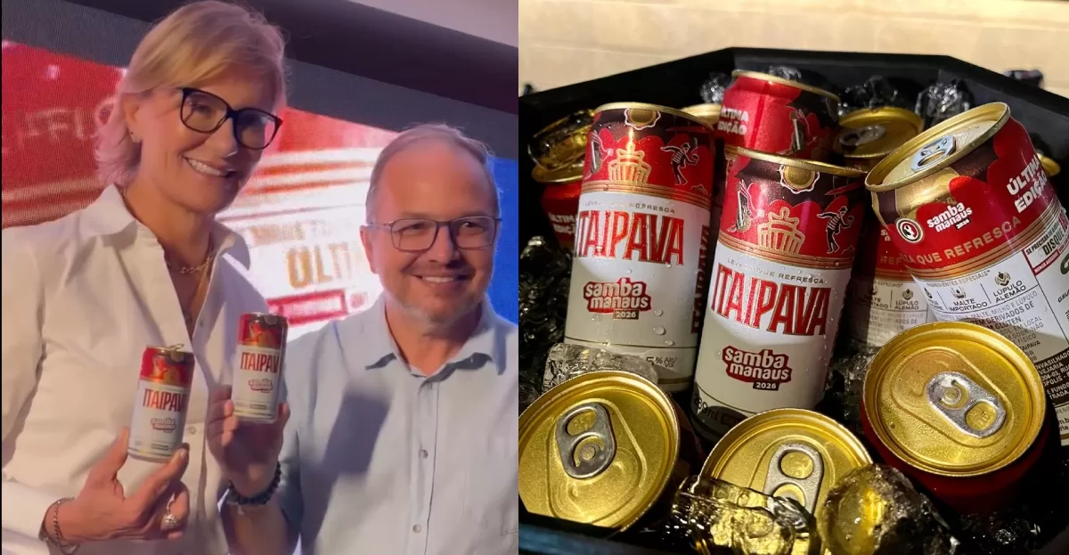 Samba Manaus é eternizado em lata especial da Itaipava para celebrar 25 anos