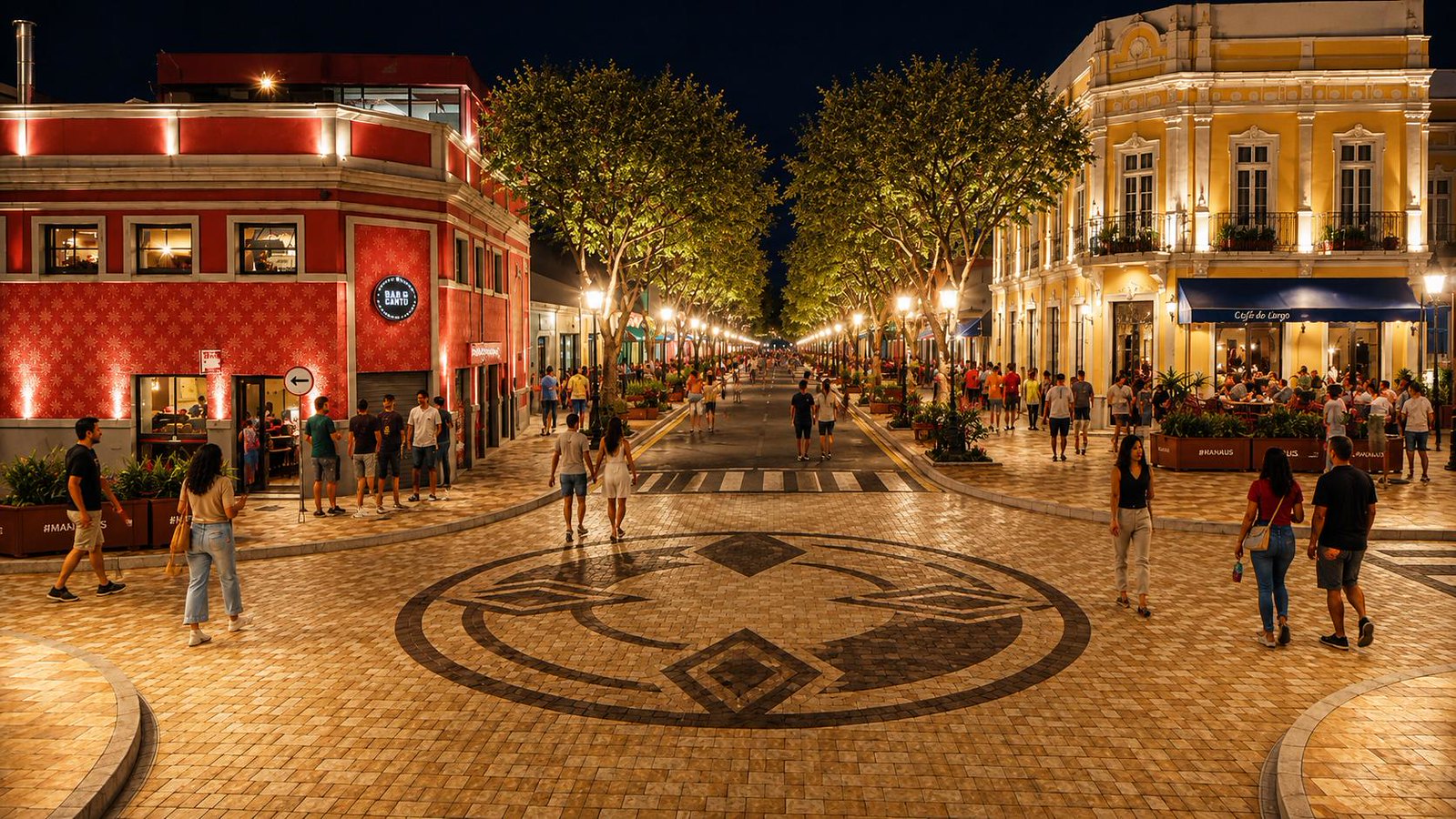 ‘Rua do Sarará’: Ferreira Pena será interditada nesta segunda para virar espaço gastronômico em Manaus