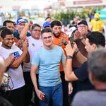 David visita o Alvorada e relembra investimentos na saúde, educação, feiras e infraestrutura
