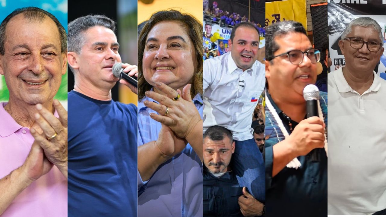 Convenções definem seis candidatos ao Governo do Amazonas nas eleições de 2026