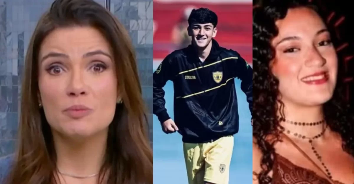 Sabina Simonato se emociona ao vivo ao noticiar morte de irmãos em acidente de carro