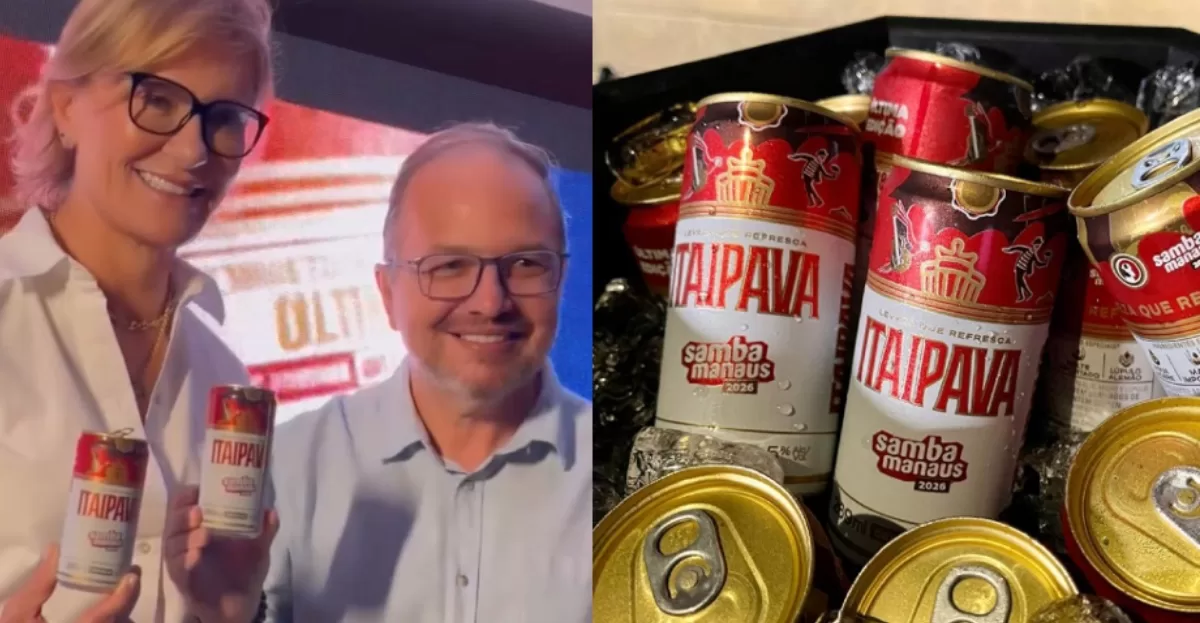 Samba Manaus é eternizado em lata especial da Itaipava para celebrar 25 anos