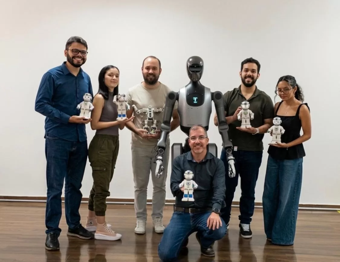 inTera testa robôs humanoides e aproxima Manaus da indústria do futuro